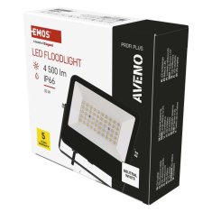 EMOS EMOS LED reflektor AVENO 30W, čierny, neutrálna biela ZS2423