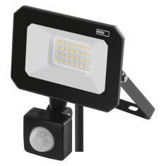 EMOS EMOS LED reflektor SIMPO s pohybovým čidlom, 20 W, čierny, neutrálna biela ZS2323