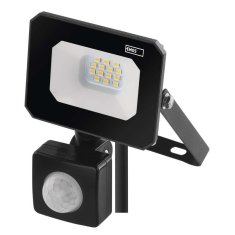 EMOS EMOS LED reflektor SIMPO s pohybovým čidlom, 10 W, čierny, neutrálna biela ZS2313