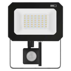 EMOS EMOS LED reflektor SIMPO s pohybovým čidlom, 30 W, čierny, neutrálna biela ZS2333