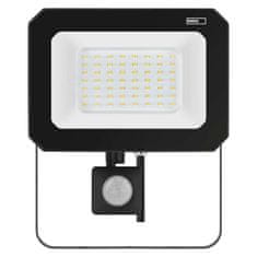 EMOS EMOS LED reflektor SIMPO s pohybovým čidlom, 50 W, čierny, neutrálna biela ZS2343