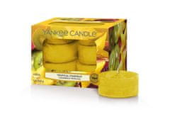 Yankee Candle Aromatické čajové sviečky Tropical Starfruit 12 x 9,8 g