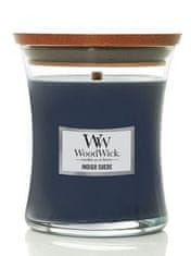 Woodwick Vonná sviečka váza Indigo Suede 85 g