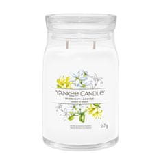 Yankee Candle Aromatická sviečka Signature sklo veľké Midnight Jasmine 567 g