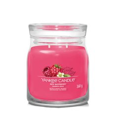 Yankee Candle Aromatická sviečka Signature sklo stredná Red Raspberry 368 g