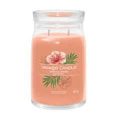 Yankee Candle Aromatická sviečka Signature sklo veľké Tropical Breeze 567 g