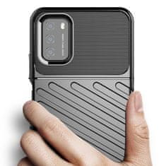 HURTEL THUNDER CASE FLEXIBILNÝ PANCIEROVÝ KRYT PRE XIAOMI POCO M3 / XIAOMI REDMI 9T ZELENÝ