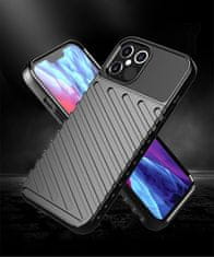 HURTEL THUNDER CASE, FLEXIBILNÉ PANCIEROVÉ PUZDRO, KRYT NA IPHONE 12 PRO / IPHONE 12, ZELENÝ