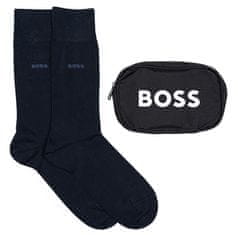 Hugo Boss 2 PACK - pánske ponožky BOSS 50483988-401 (Veľkosť 40-46)