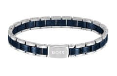 Hugo Boss Štýlový bicolor náramok pre mužov Metal Links Essentials 1580664