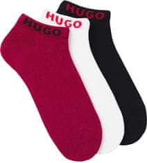 Hugo Boss 3 PACK - dámske ponožky HUGO 50516397-964 (Veľkosť 39-42)