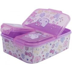 Stor Multibox na desiatu Hello Kitty s 3 priehradkami