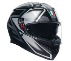 AGV K3 E2206 MPLK COMPOUND MATT BLACK/GREY vel. XL