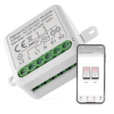 EMOS GoSmart spínací modul IP-2102SZ, ZigBee, 2-kanálový