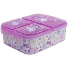 Stor Multibox na desiatu Hello Kitty s 3 priehradkami