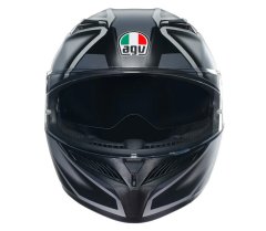 AGV K3 E2206 MPLK COMPOUND MATT BLACK/GREY vel. XL