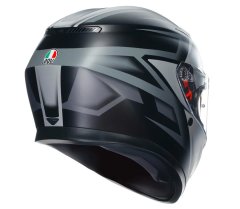 AGV K3 E2206 MPLK COMPOUND MATT BLACK/GREY vel. XL