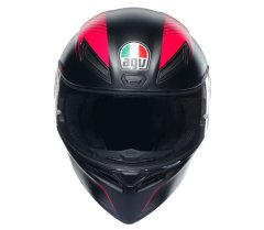 AGV K1 S E2206 WARMUP BLACK/PINK vel. L