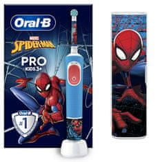 Oral-B Elektrická zubná kefka s cestovným puzdrom Vitality Pro Kids Spiderman