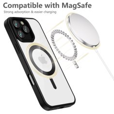 Tech-protect MagFlex MagSafe kryt na iPhone 16 Pro Max, čierny