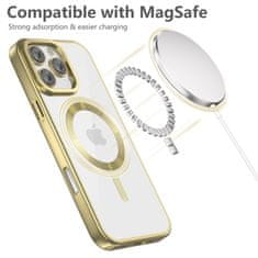 Tech-protect MagFlex MagSafe kryt na iPhone 16 Pro, zlatý