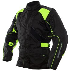 Cappa Racing Bunda moto UNISEX ROAD textilná čierna / zelená M