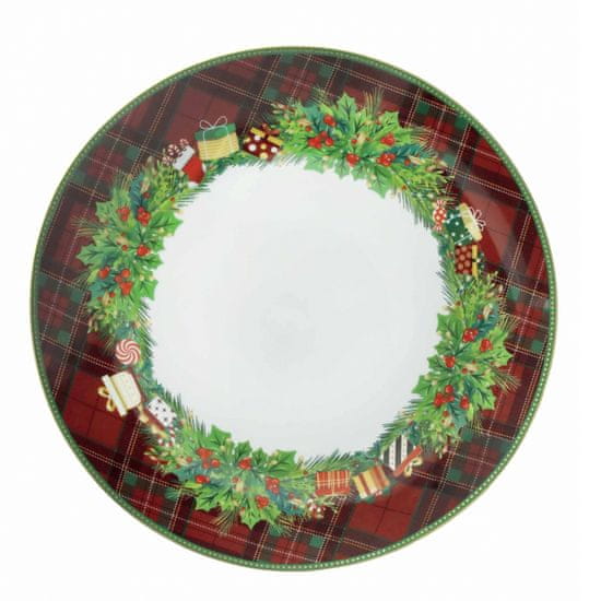 AB LINE 84589BD Porcelánový tanier Regalomagia, Ø 30 cm