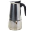 Verk 07008 Moka kanvica 9 - 450 ml - strieborná