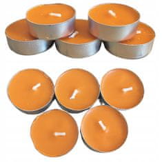 Korbi Súprava 5x tealight, tekvicové sviečky, čajové svetlá pre lampióny.