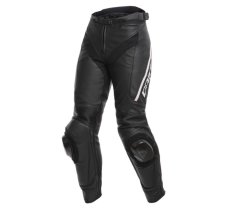 Dainese Dámske nohavice na moto Delta 3 black/black/white veľ. 42