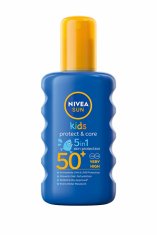 Nivea Detský farebný sprej na opaľovanie OF 50+ (Moisturising Sun spray) 200 ml