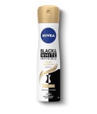 Antiperspirant v spreji Black & White (Invisible Silky Smooth) 150 ml