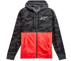 Alpinestars Mikina Camo block charchoal/red vel. L