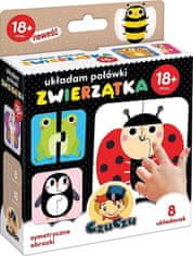 CzuCzu Puzzle dvojice Zvieratká 16 dielikov