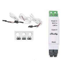 Shelly Shelly Pro 3EM-3CT63 - 3-fázové meranie spotreby (LAN, WiFi, Bluetooth)