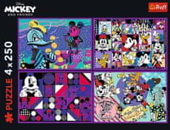 Trefl Puzzle Príhody Mickeyho Mouse a priateľov 4x250 dielikov