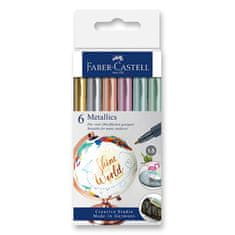 Faber-Castell Faber - Castell Popisovač metalický 6 ks