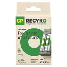 EMOS EMOS Nabíjačka batérií GP Eco E221 plus 2× AA ReCyko 2100 B50224