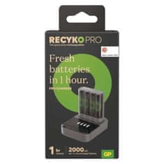 EMOS EMOS Nabíjačka batérií GP Pro P461 plus 4× AA ReCyko Pro plus DOCK B50460D