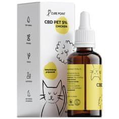 Olej CBD PET 5% kura 10ml