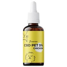 Olej CBD PET 5% kura 10ml