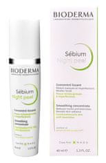 Bioderma Nočné pleťové sérum s peelingovým efektom (Sebium Night Peel Smoothing Concentrate) 40 ml