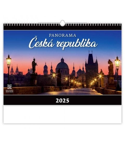 Kalendár nástenný 2025 - Panorama - Česká republika