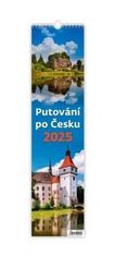 Kalendár nástenný 2025 - Putovanie po Česku