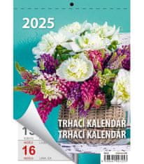 Kalendár nástenný 2025 - Týždenný trhací kalendár A5 / Týždenný trhací kalendár A5