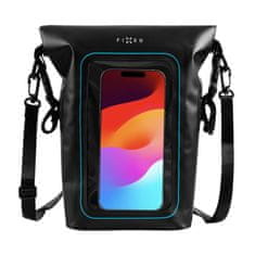 Lodný vak FIXED Float Bag s vreckom pre mobilný telefón 3L, čierna