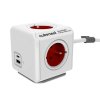 PowerCube Predl.kábel rozb.Cubenest USB-4, červený