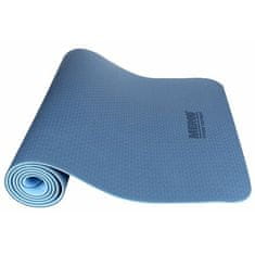 Merco Yoga TPE 6 Double Mat podložka na cvičenie modrá-modrá varianta 40618