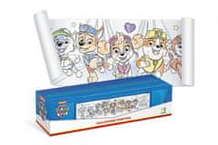 Plagát na vyfarbenie Tlapková patrola / Paw Patrol 70x16cm