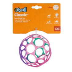 OBALL Hračka Oball Classic 10 cm ružovo/fialová 0m+AQUAINT 100% ekologická čistiaca voda 50 ml